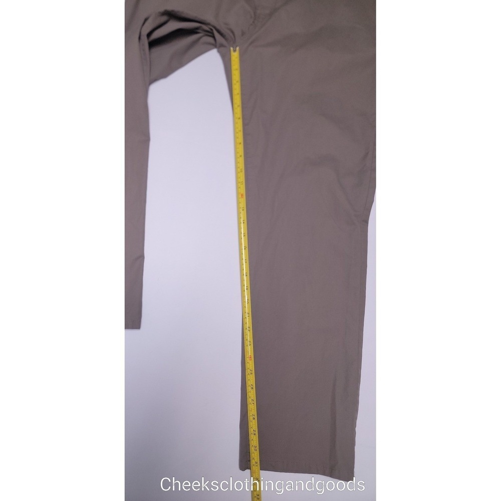 English Laundry Mens 5-Pocket Tech Pants Taupe Brown 42x32 Straight Leg Stretch - Picture 5 of 11
